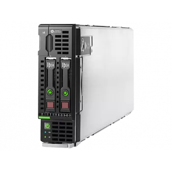Шасси Блейд-сервера HP BL460c Gen9, до двух процессоров Intel Xeon E5-2600v3, 16 слотов DDR4, контроллер H244br, сетевой контроллер 10Gb 536FLB